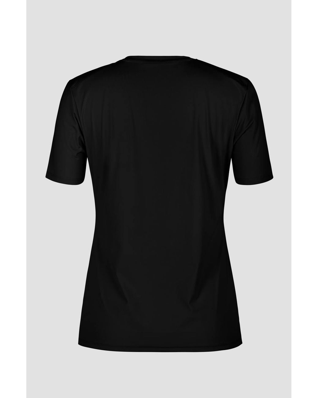 Enorsia Black Slim Fit Moisture Wicking Active T-Shirt