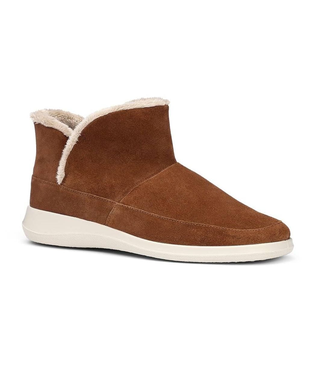Hotter Brown Wide Fit 'Adore' Slippers