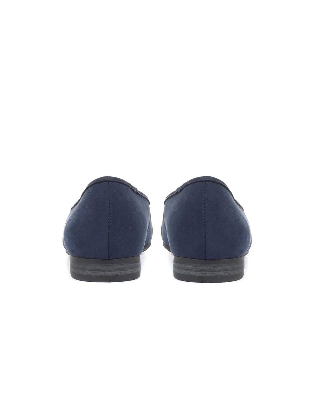 Pavers Blue Ballet Flats