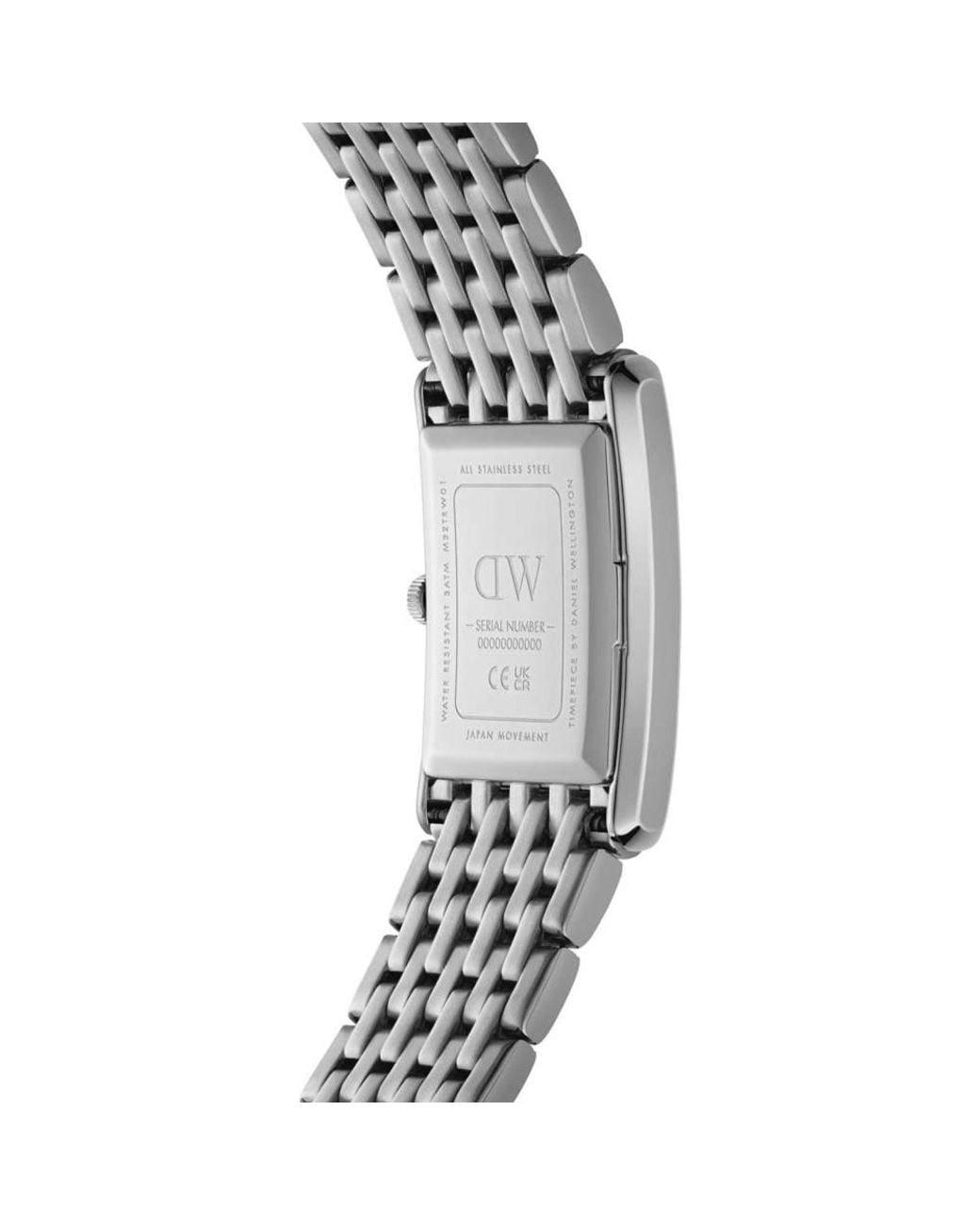 Daniel Wellington White Dw00100706 Bound 22Mm Quartz Watch