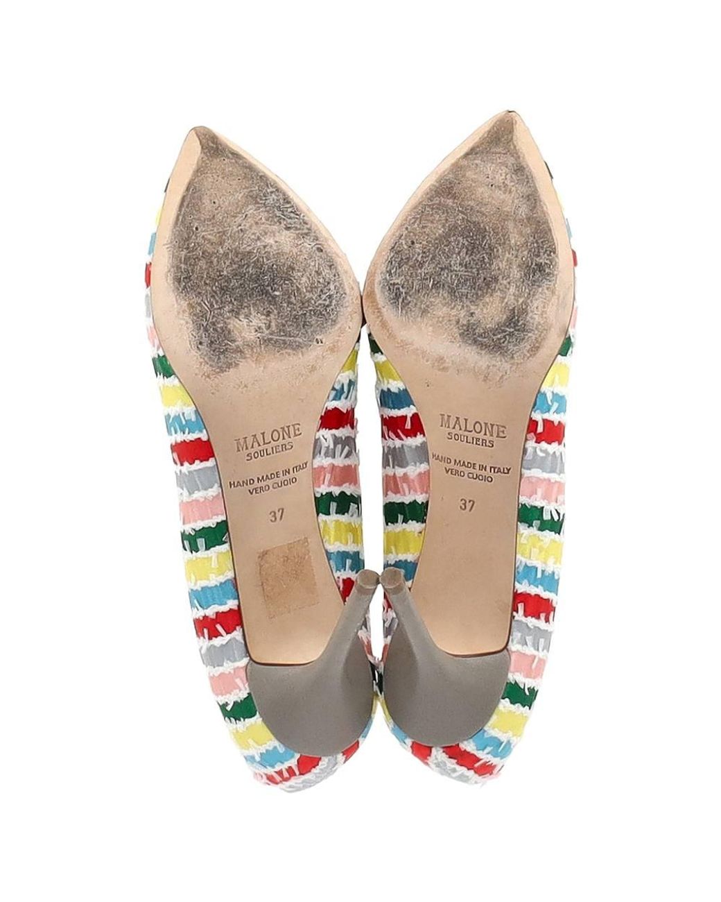 Malone Souliers Pink Preloved Brenda Pumps