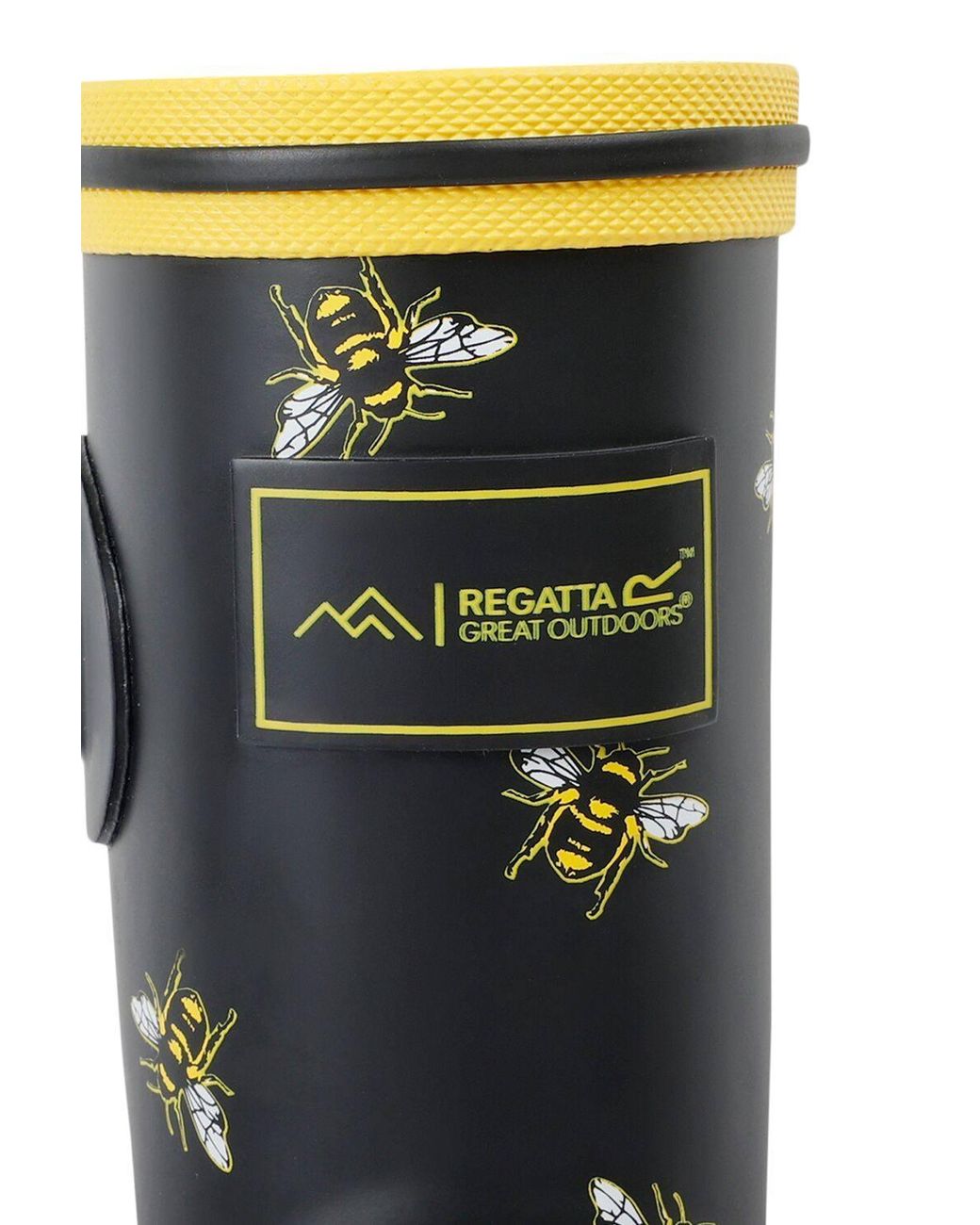 Regatta Black Amelia Short Waterproof Wellies