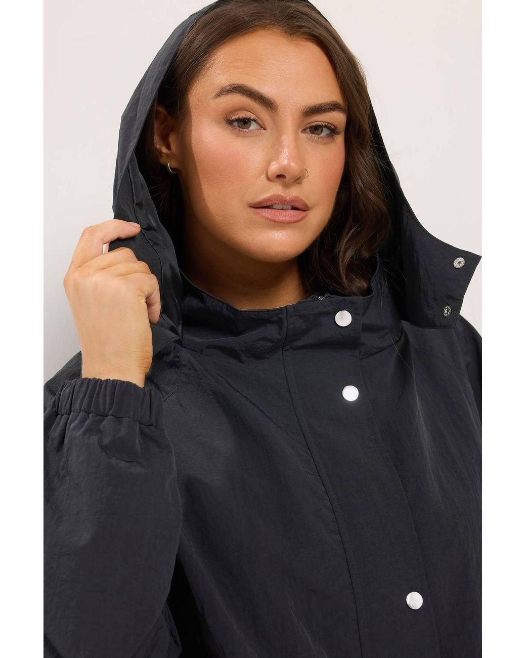 Yours Blue Lightweight Rain Jacket