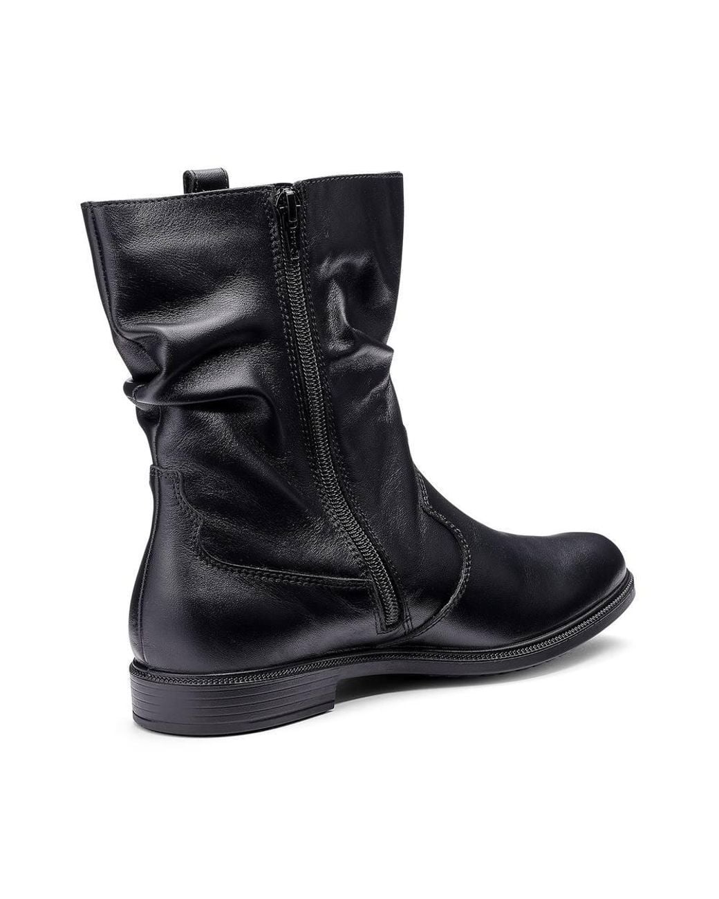 Hotter Black 'Irving' Boots