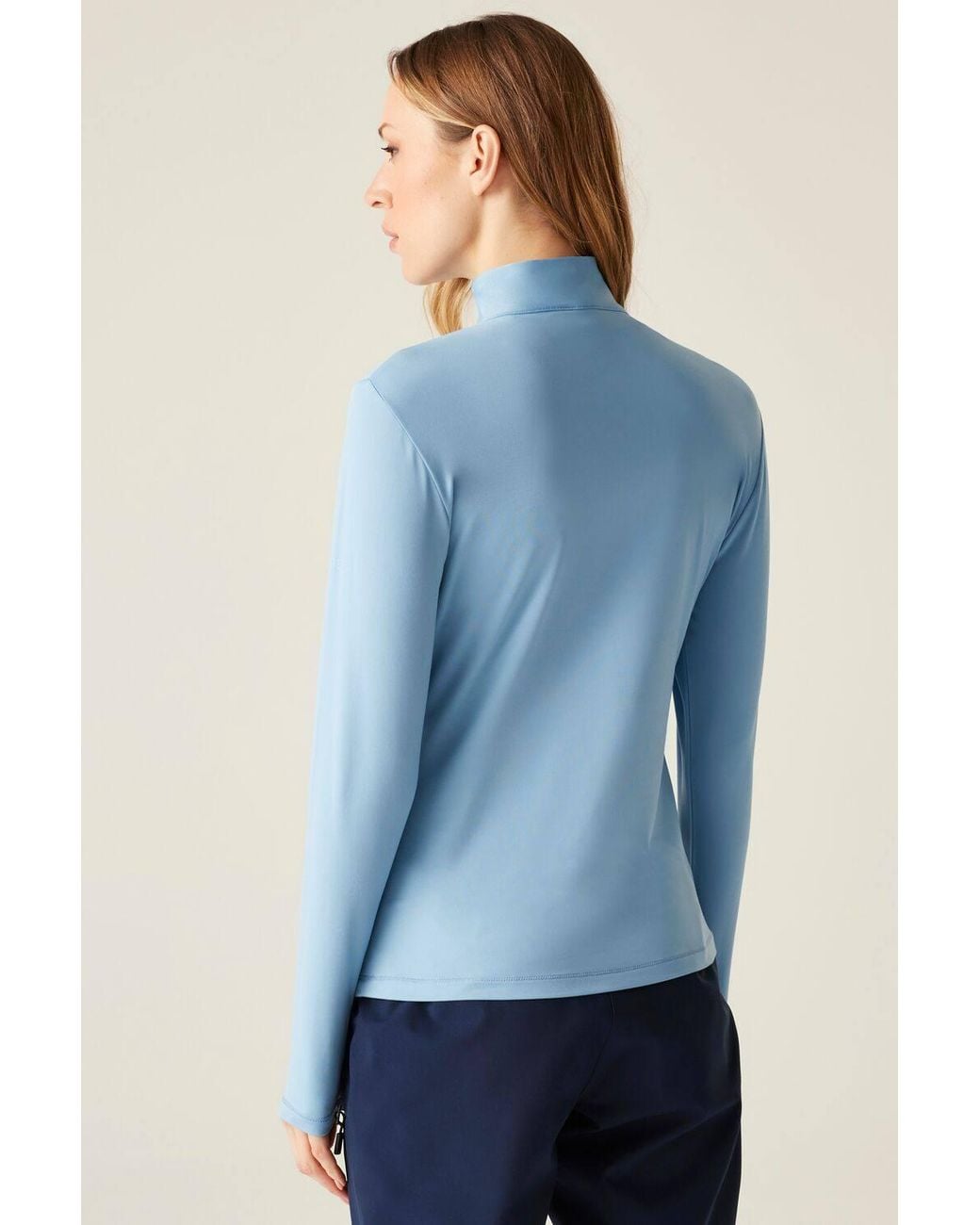 Dare 2b Blue Lowline Ii Lightweight Half Zip Stretch Midlayer