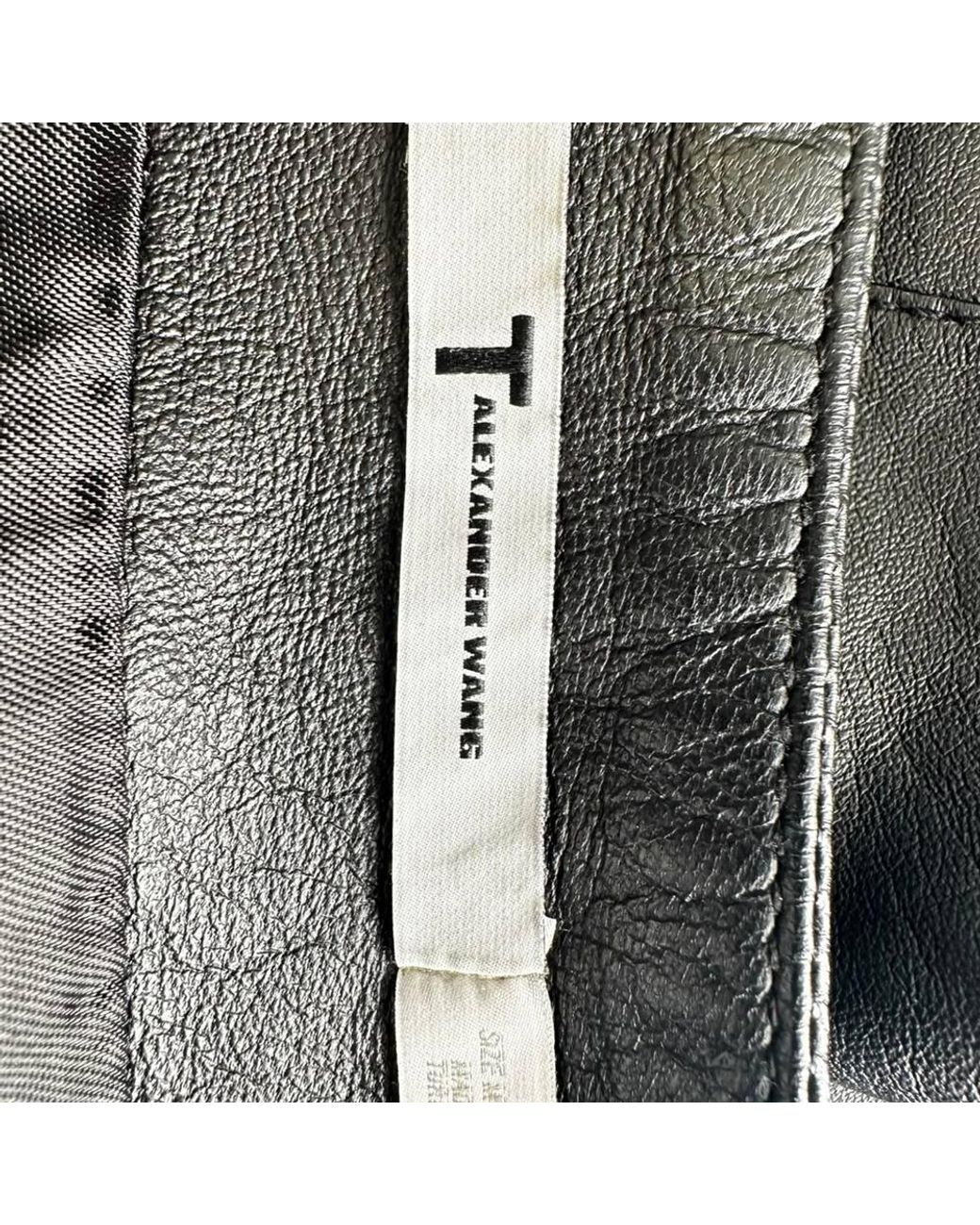 Alexander Wang Gray Preloved T. Mini A-Line Skirt