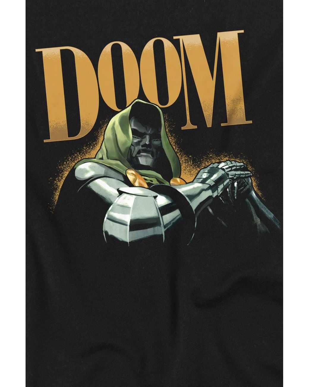 Marvel Black Doom Iconic Villain T-Shirt