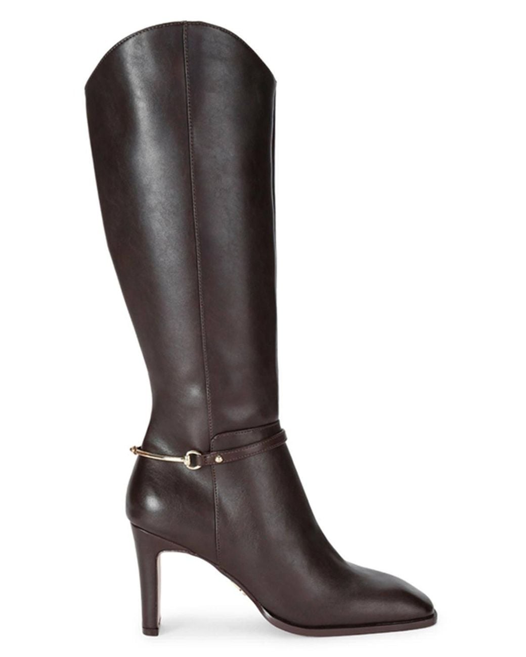 Steve Madden Black 'Shield Leather' Leather Boots