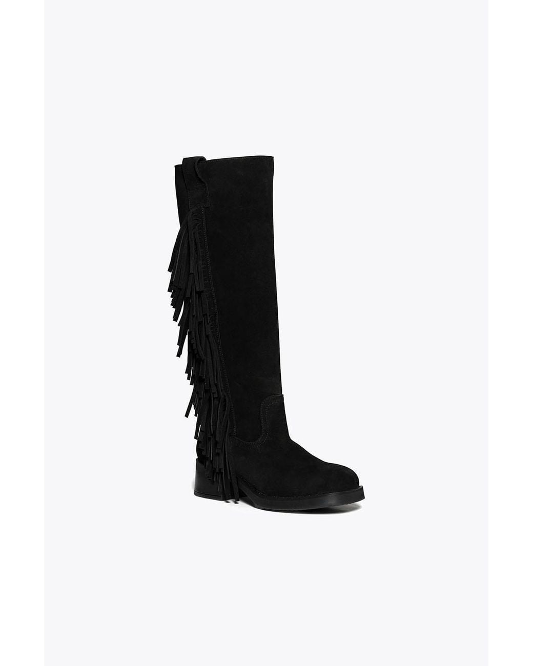 Steve Madden Black 'Banner F 015' Suede Boots