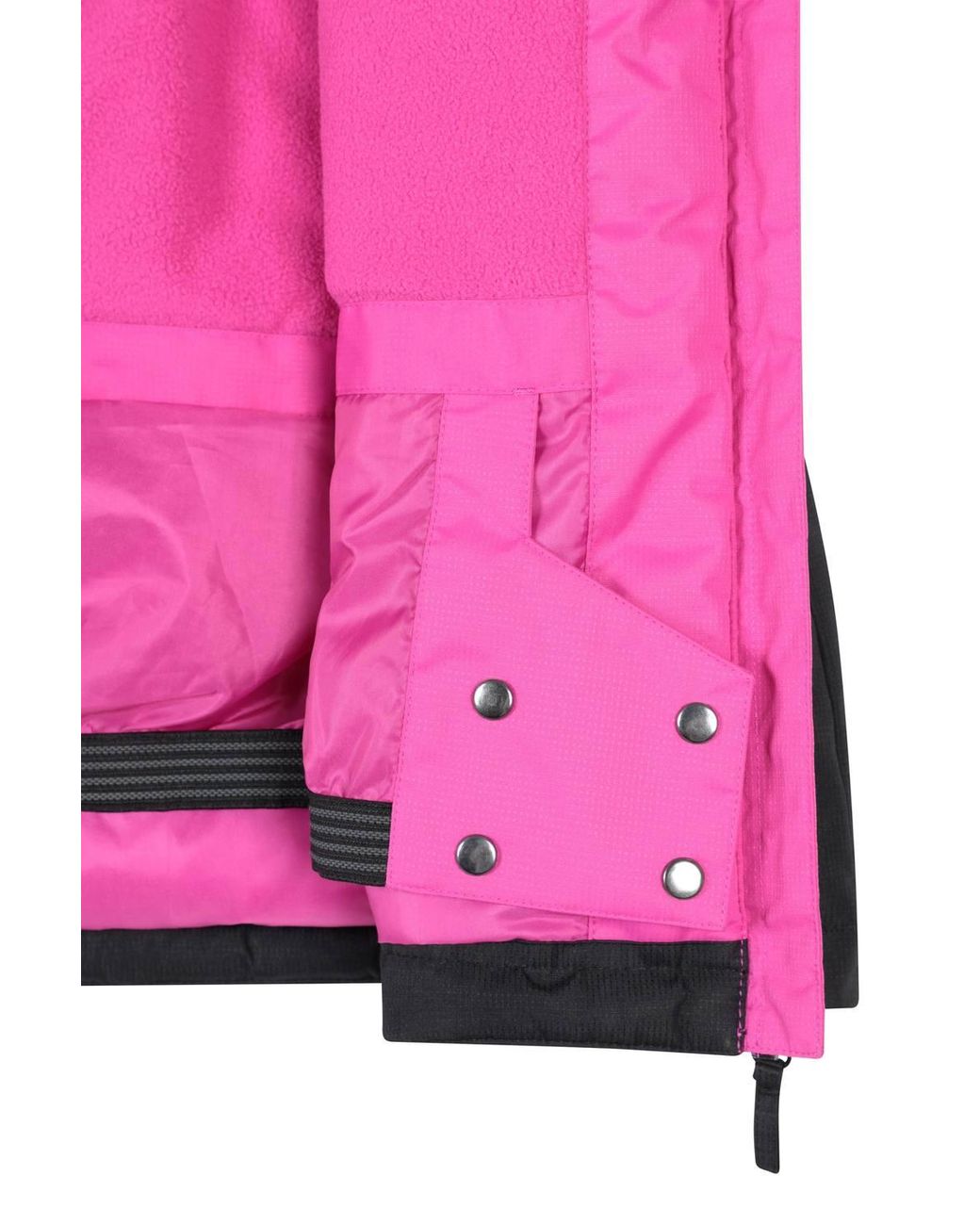 Mountain Warehouse Black Thermal Padded Insulation Adjustable Hood Plain Ski Jacket & Pants Set