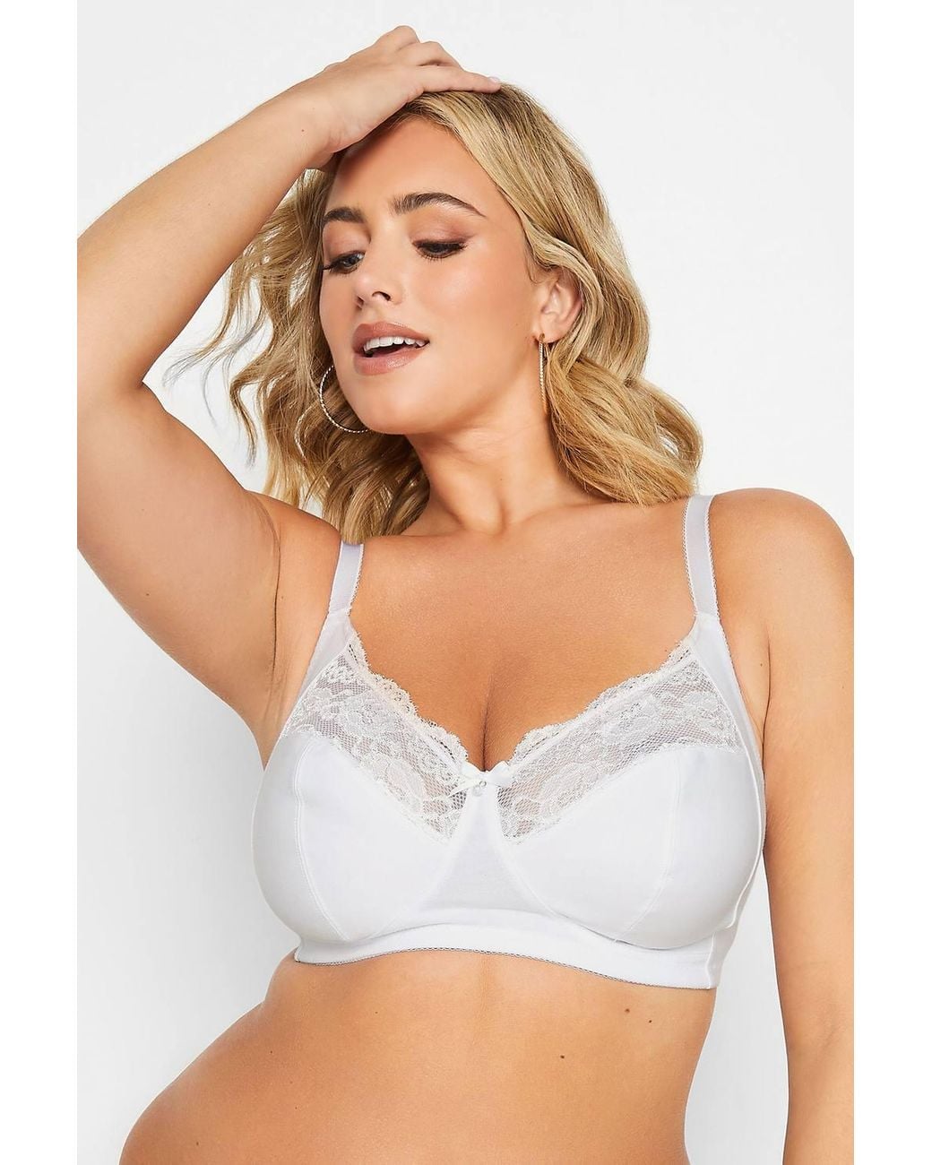 Yours Black 2 Pack Non-Wired Soft Cup Bras