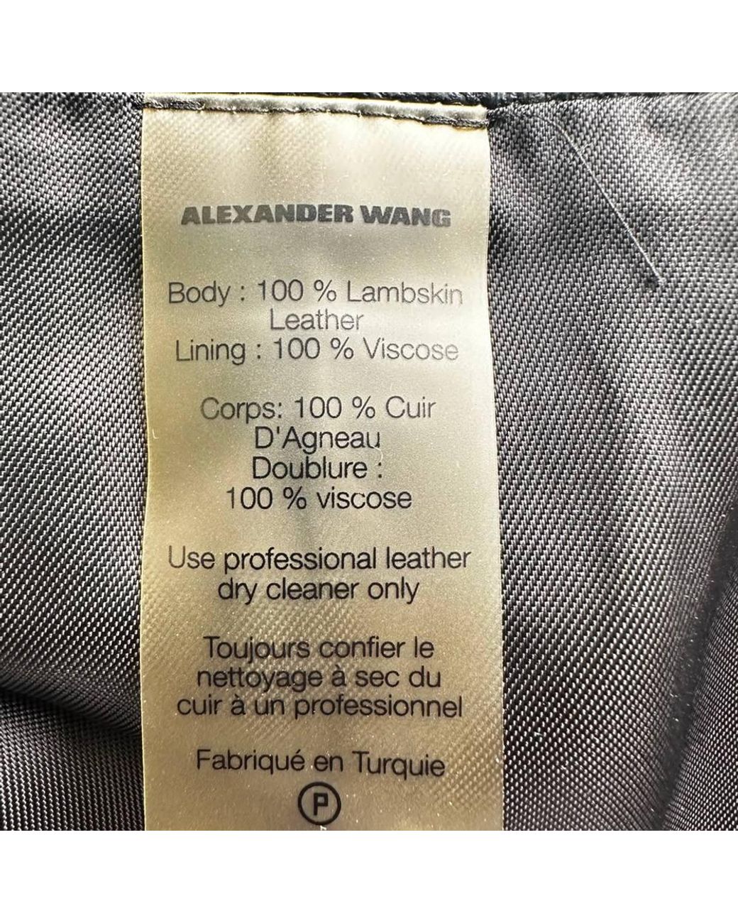 Alexander Wang Gray Preloved T. Mini A-Line Skirt