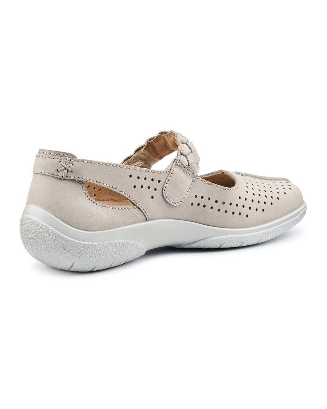 Hotter White 'Quake Ii' Classic Mary Janes