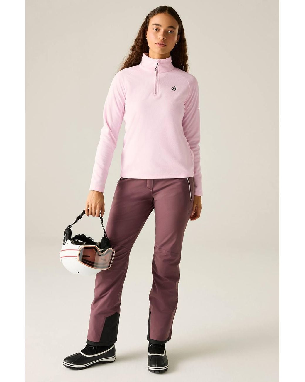 Dare 2b Pink Freeform Ii Lightweight Half Zip Fleece
