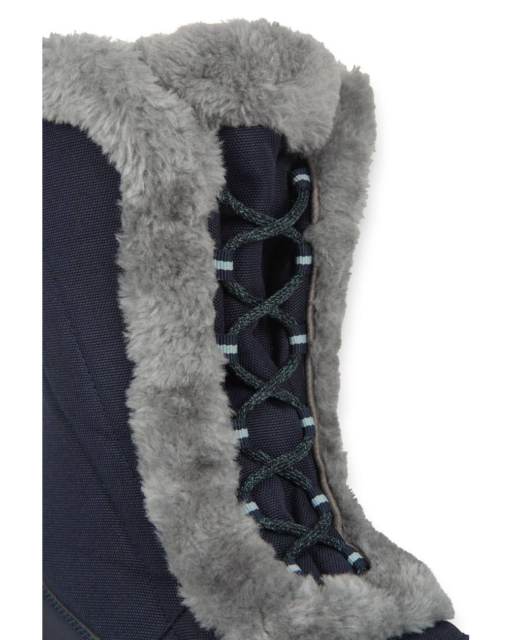 Mountain Warehouse Black Ohio Snow Boots Winter Walking Snowproof
