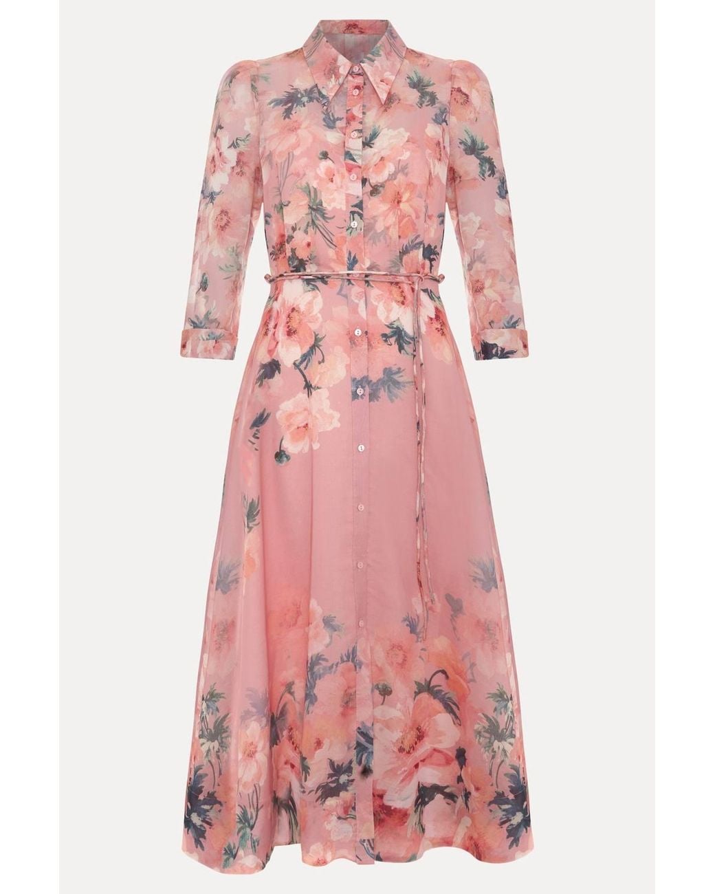 Phase Eight Pink Petite Anabella Floral Dress