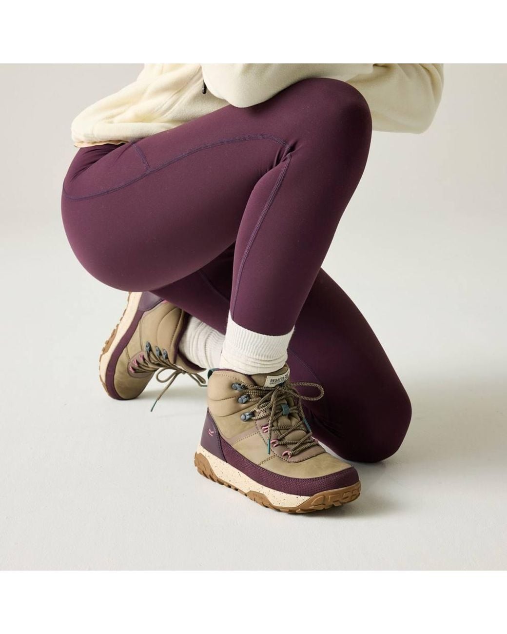 Regatta Purple Shayford Breathable Waterproof Walking Boots