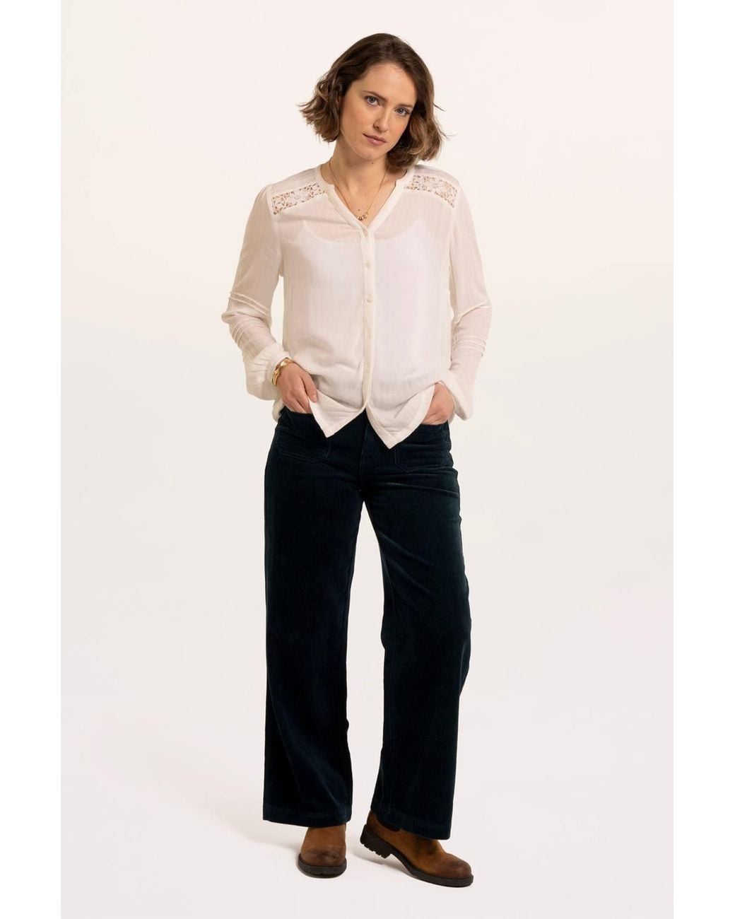 Brakeburn Black Perla Blouse