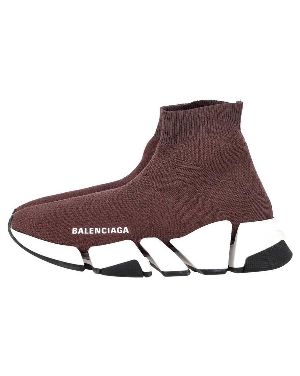 Balenciaga Brown Preloved Speed .0 Sneakers