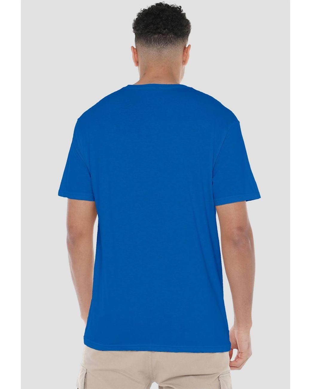 Marvel Blue Fantastic Four Thing Clobberin' Time T-Shirt, Royal