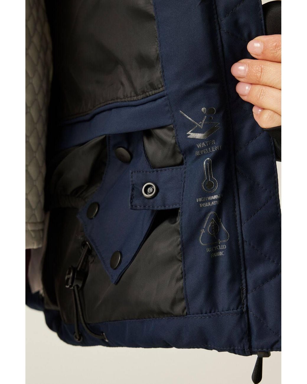 Dare 2b Blue Glacial Waterproof Insulated Padded Ski Jacket
