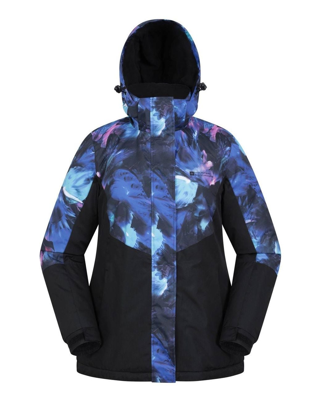 Mountain Warehouse Blue 'Dawn' Snowproof Winter Warm Fleece Lined Ski Jacket