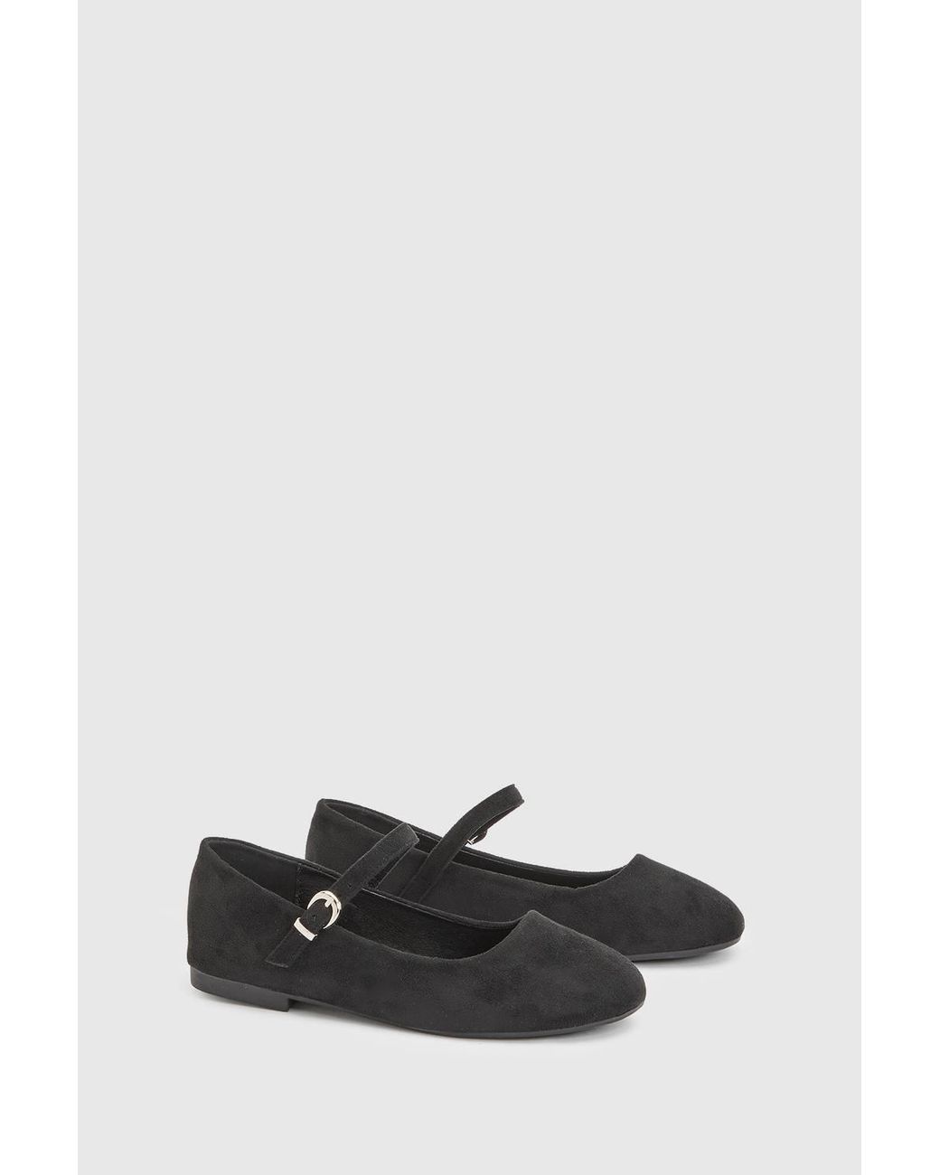 Dorothy Perkins Blue Wide Fit Catrina Maryjane Ballet Pumps