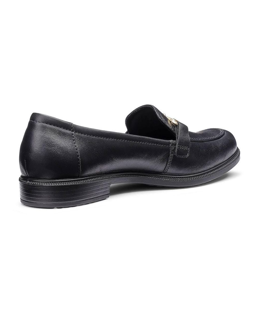 Hotter Black 'Clovelly' Loafers