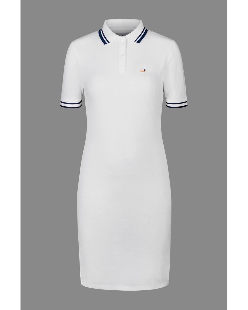 Enorsia Gray Classic Longline Polo