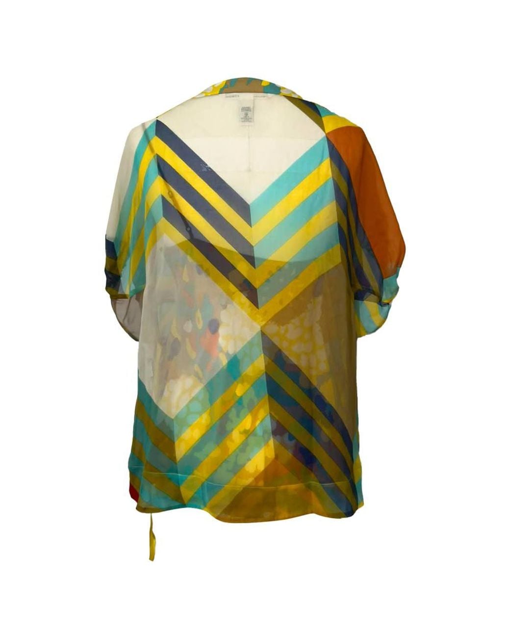 Diane von Furstenberg Green Preloved Double-Layered Top