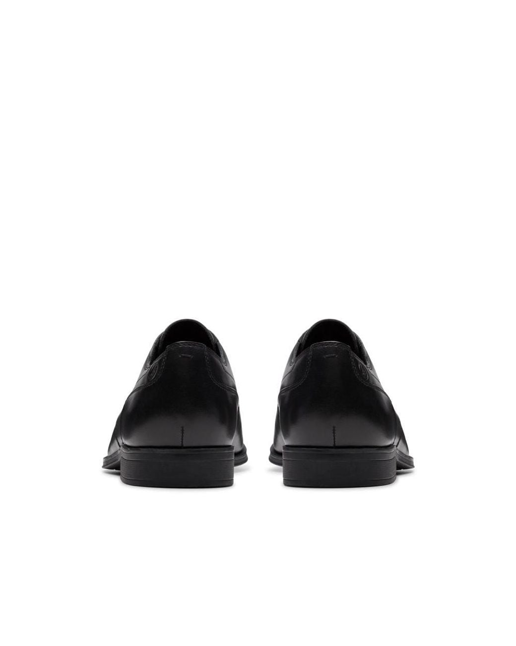Clarks Black Paulton Lace Derby Shoes, Lace Up for men