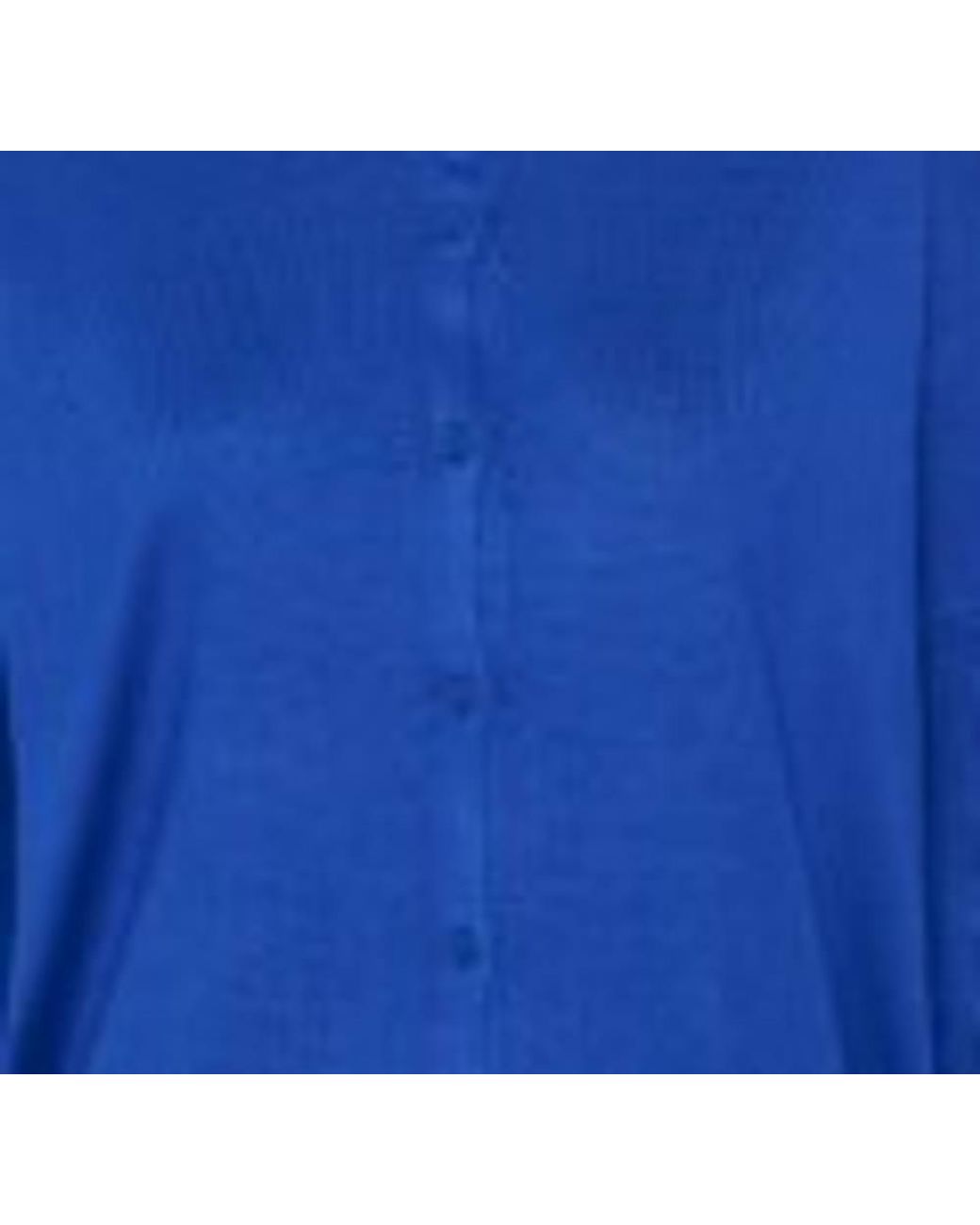 Saint Tropez Blue Mila Round Neck 3/4 Sleeve Cardigan