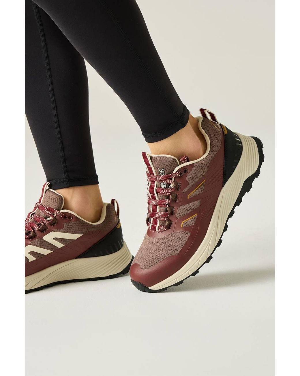 Regatta Black Ravika Waterproof Walking Shoes