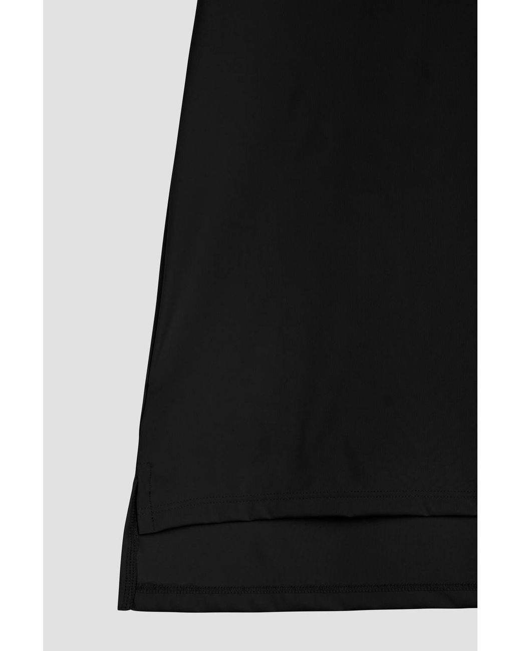 Enorsia Black Slim Fit Moisture Wicking Active T-Shirt