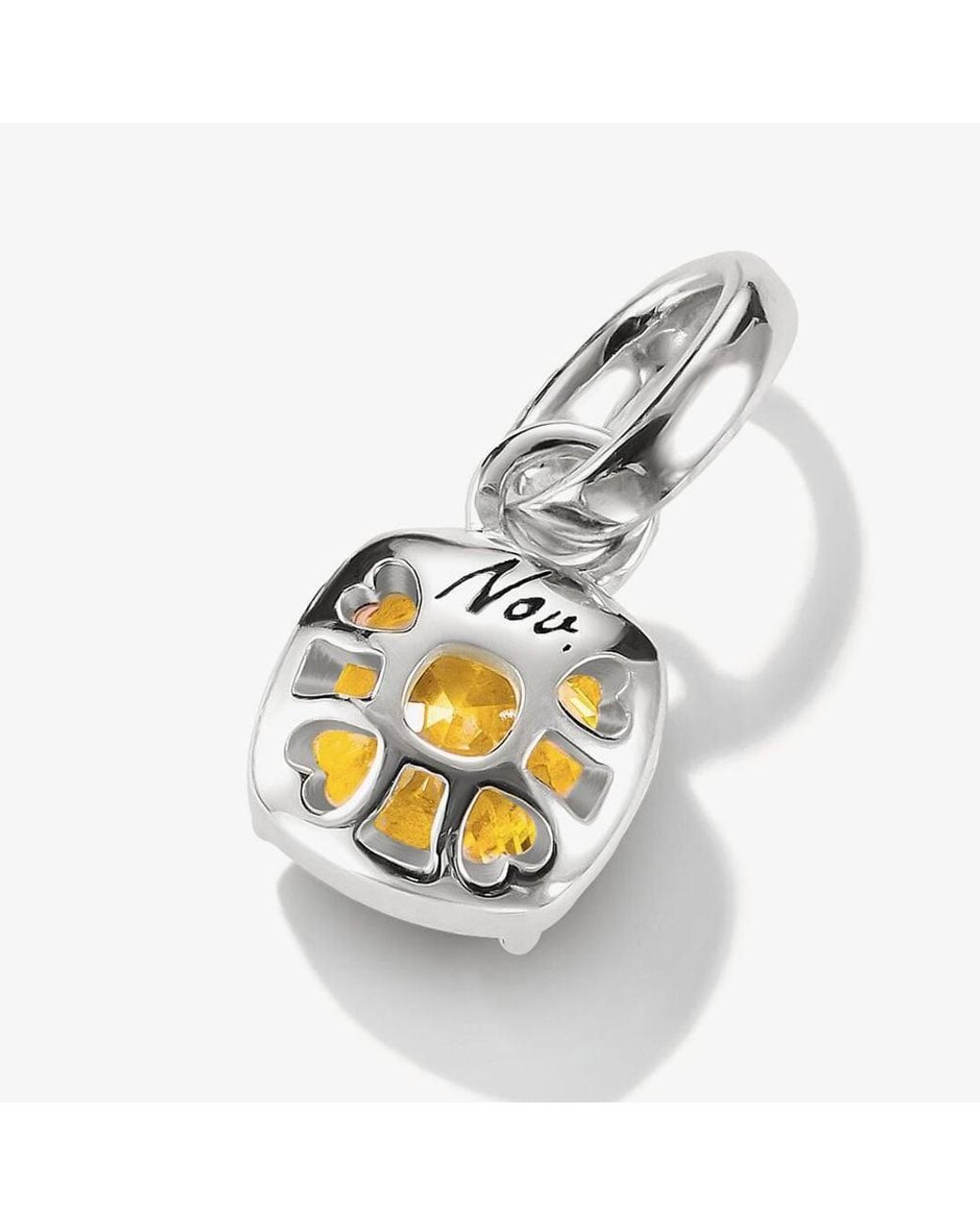 Thomas Sabo Metallic Charm Club Connect November Birthstone Charm Cc1339-051-4