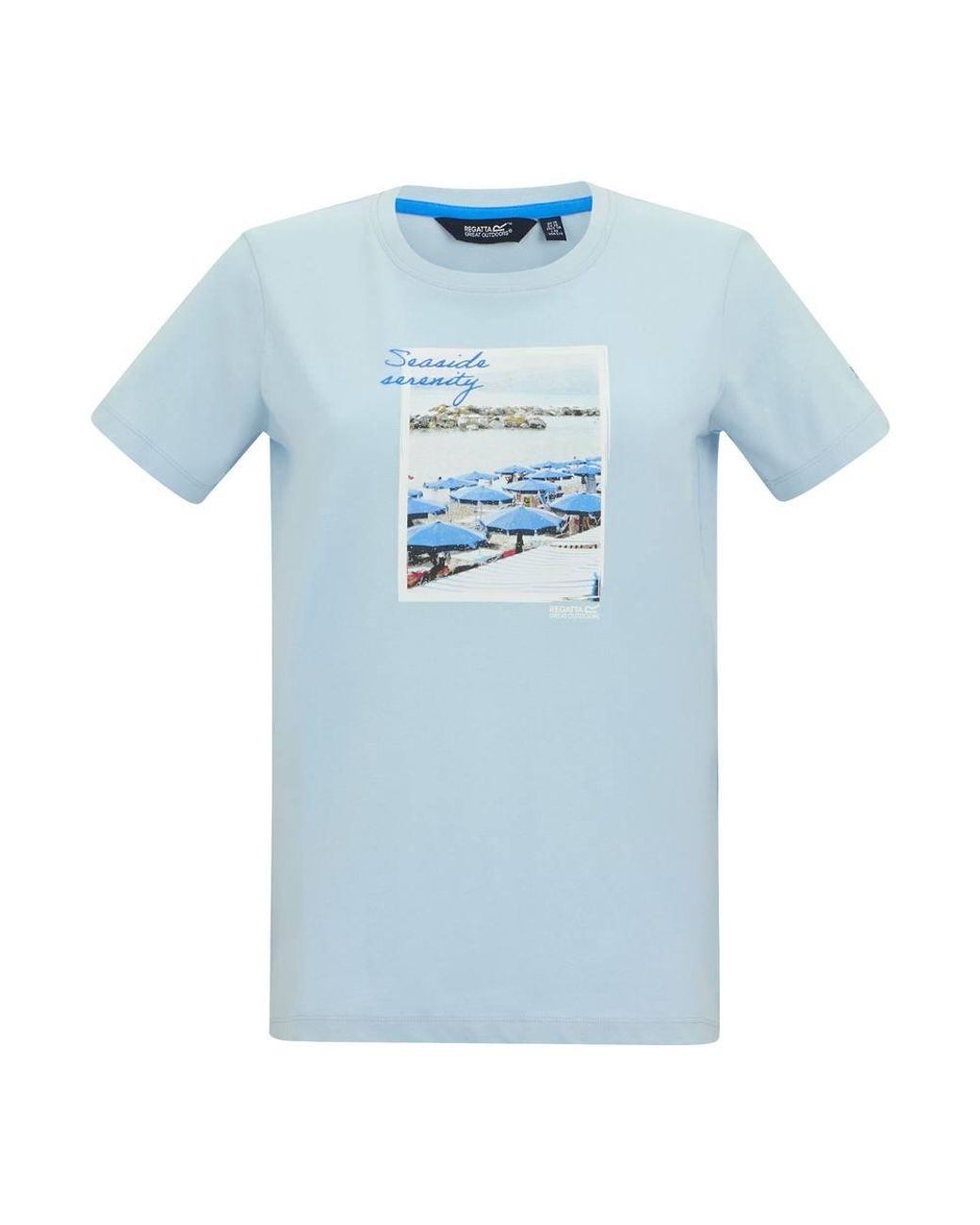 Regatta Blue Filandra Ix Short Sleeved Graphic T-Shirt