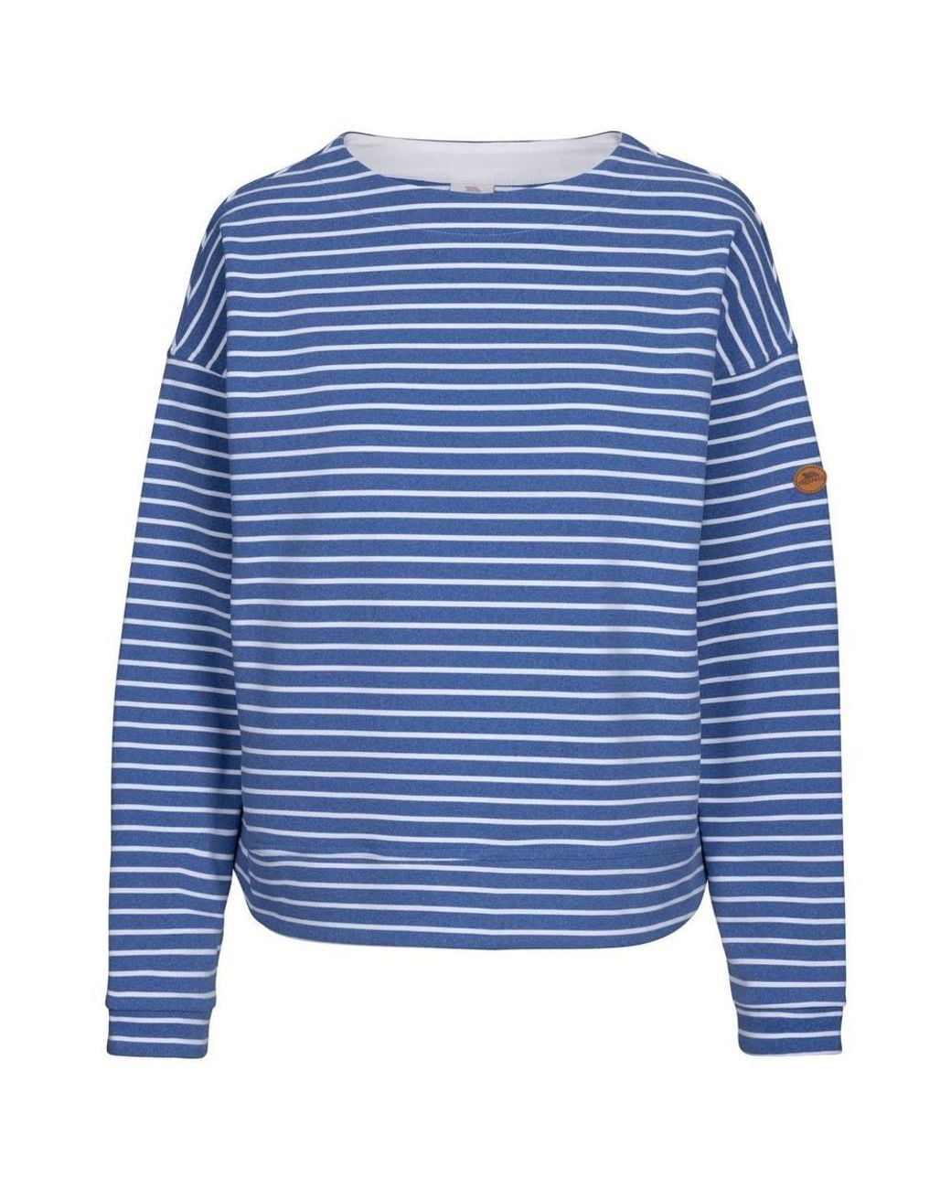 Trespass Blue Soothing Striped Marl Top