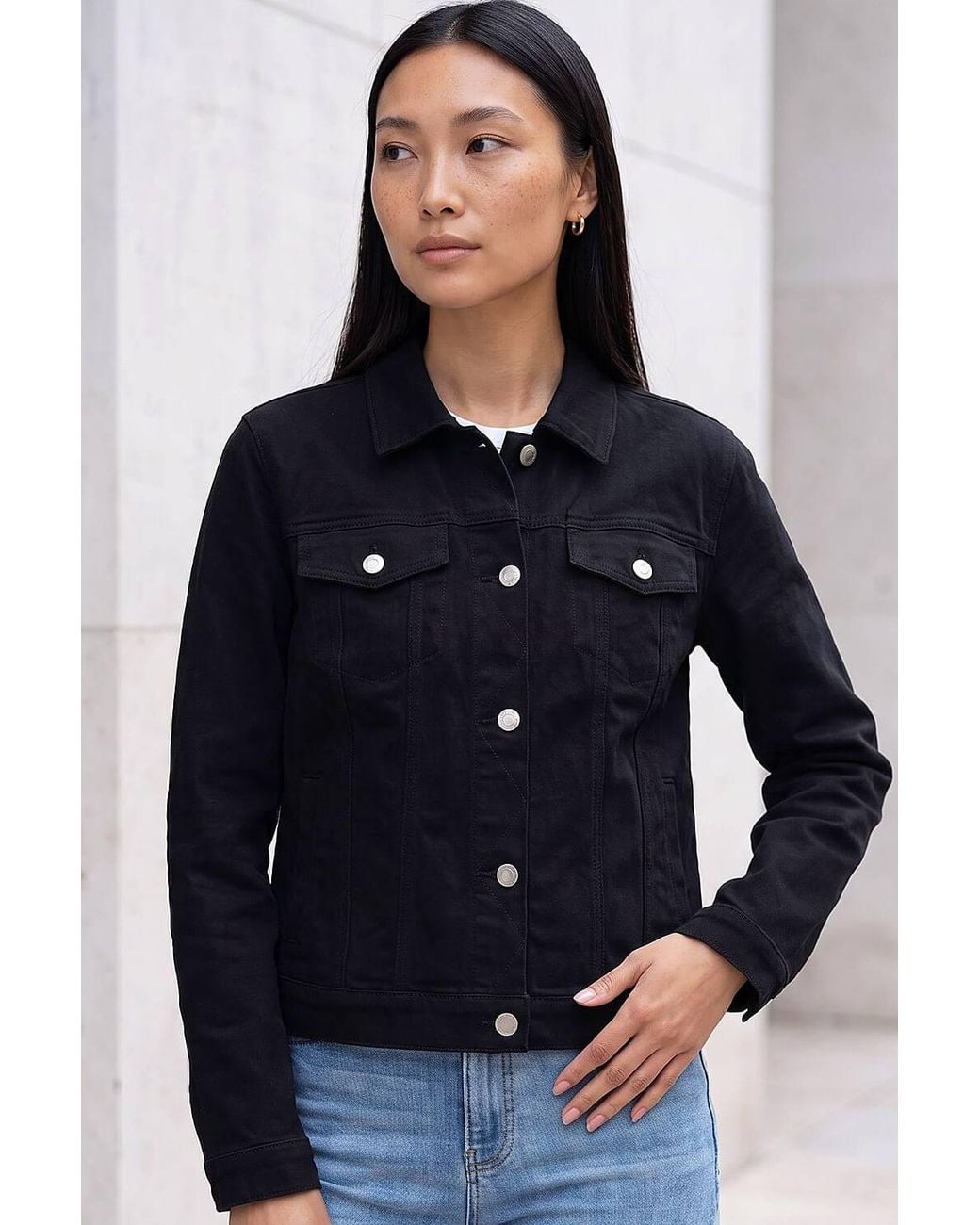 Roman Blue Stretch Pocket Detail Jacket