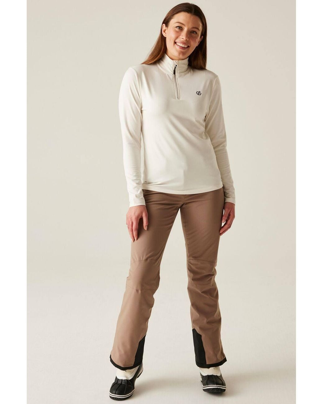 Dare 2b Natural Lowline Ii Lightweight Half Zip Stretch Midlayer