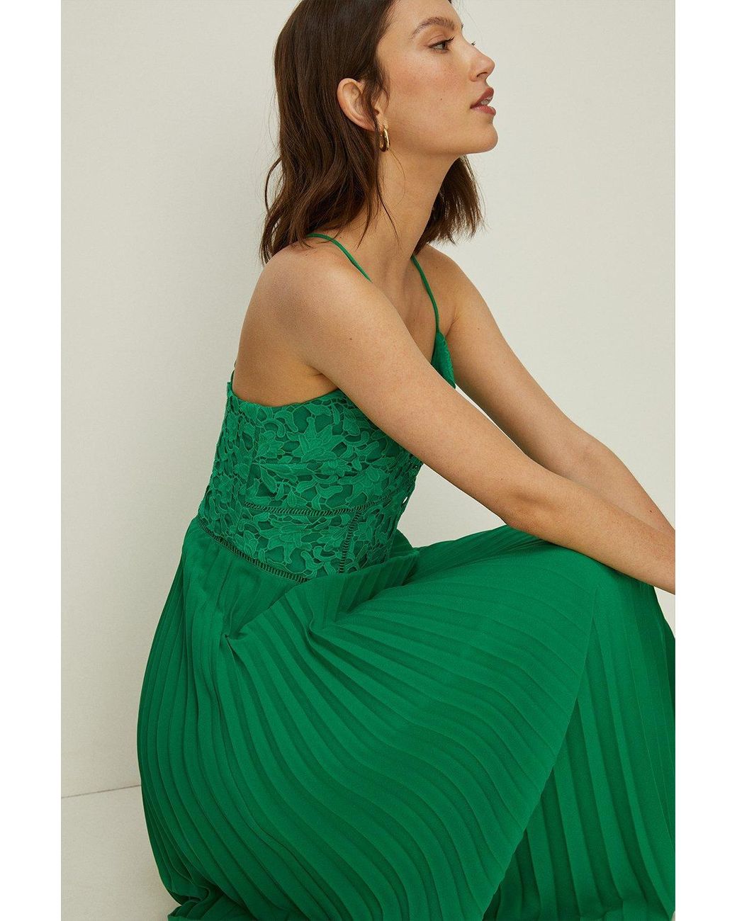 Oasis clearance green dress