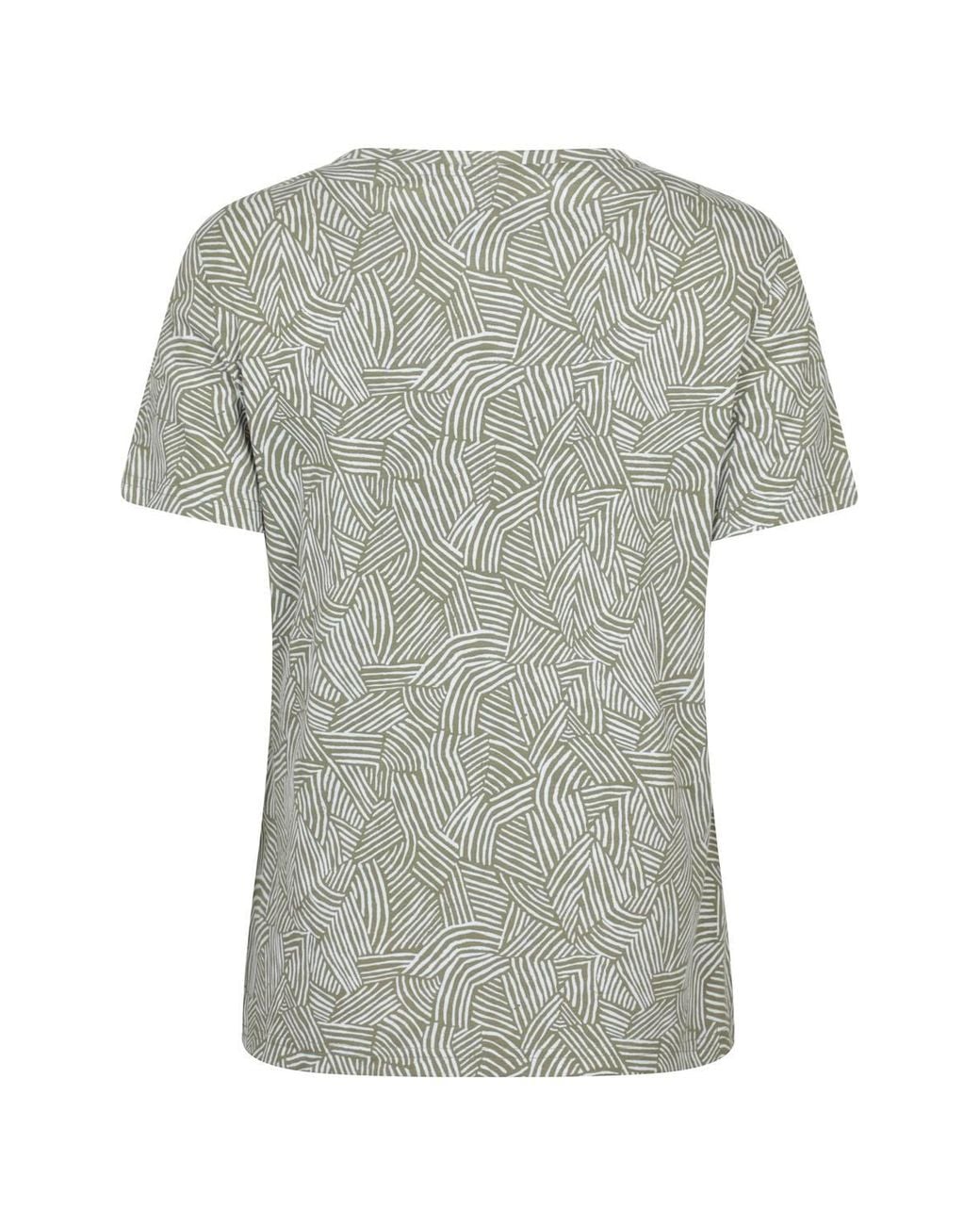 Mountain Warehouse Gray Printed Casual Soft 100% Cotton Lightweight Short Sleeve Tee T-Shirt