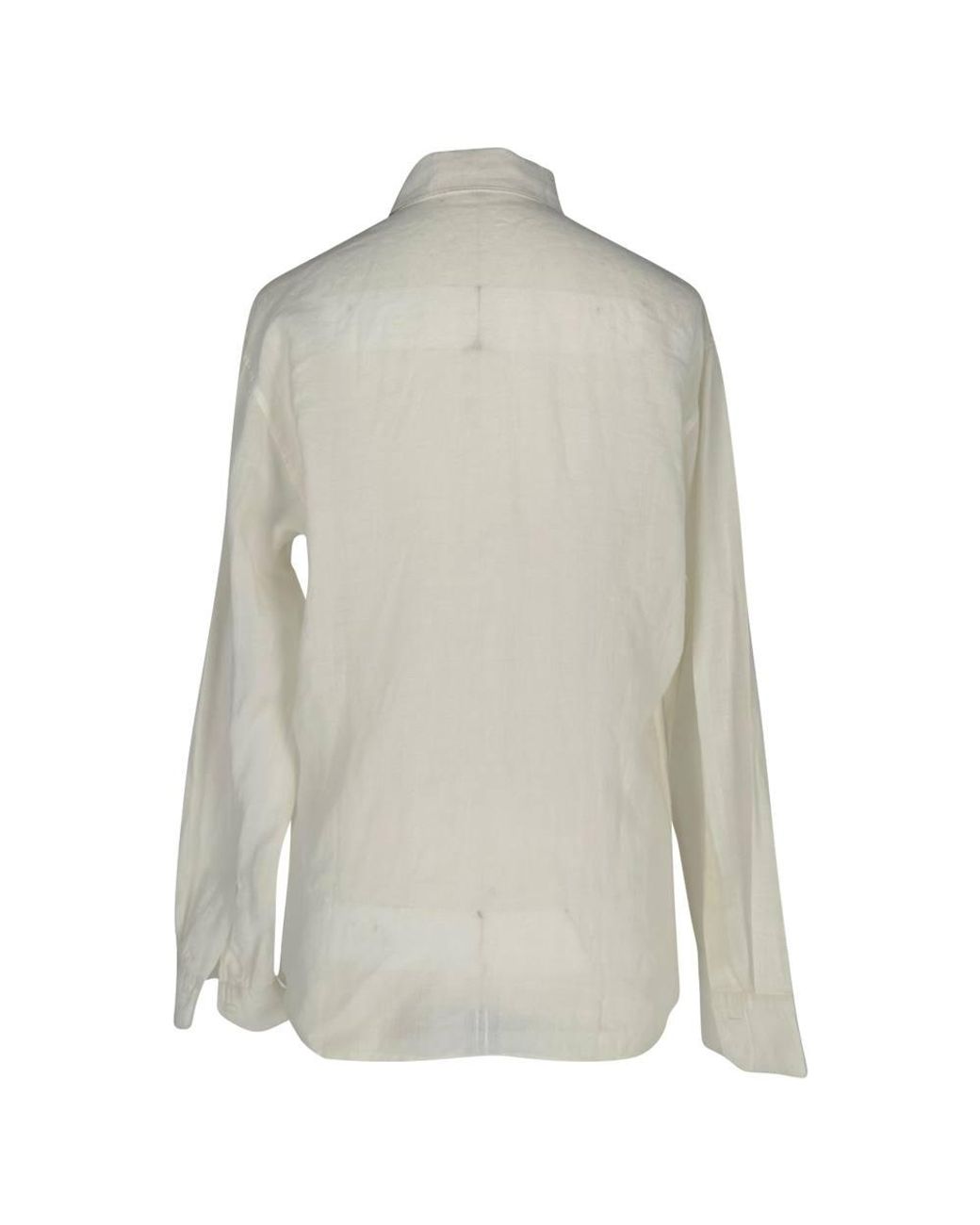 Jil Sander Gray Preloved Button-Down Shirt