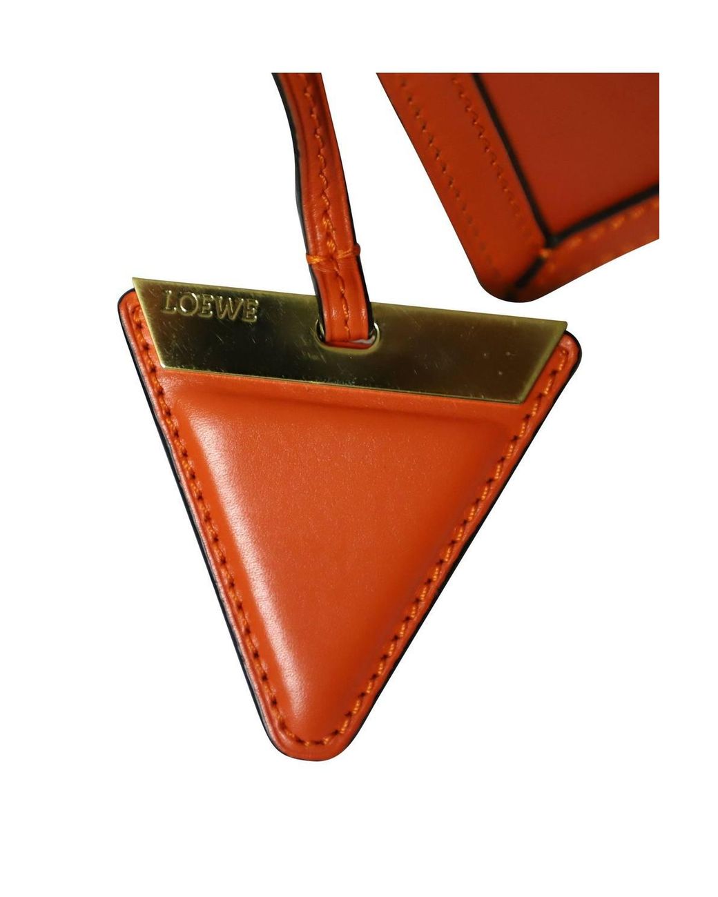 Loewe Orange Preloved Small Barcelona Crossbody Bag