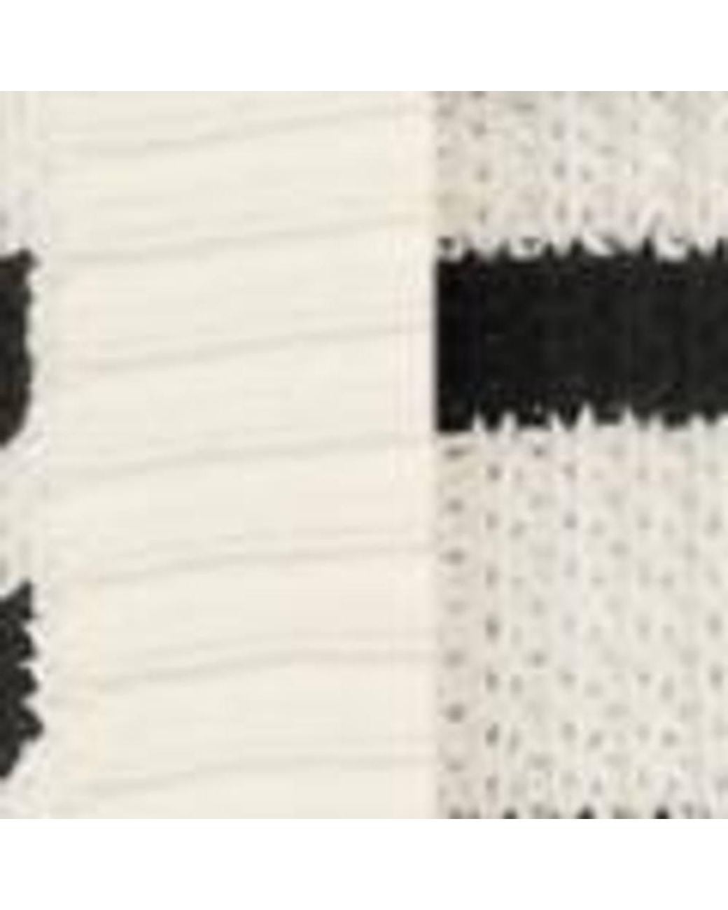 Saint Tropez White Ibenmeisz Open Front Stripes Cardigan