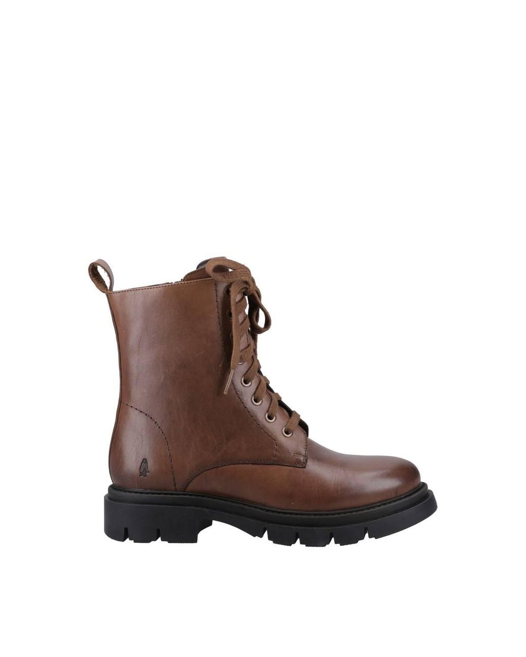 Hush Puppies Brown 'Rhea Lace' Ankle Boots