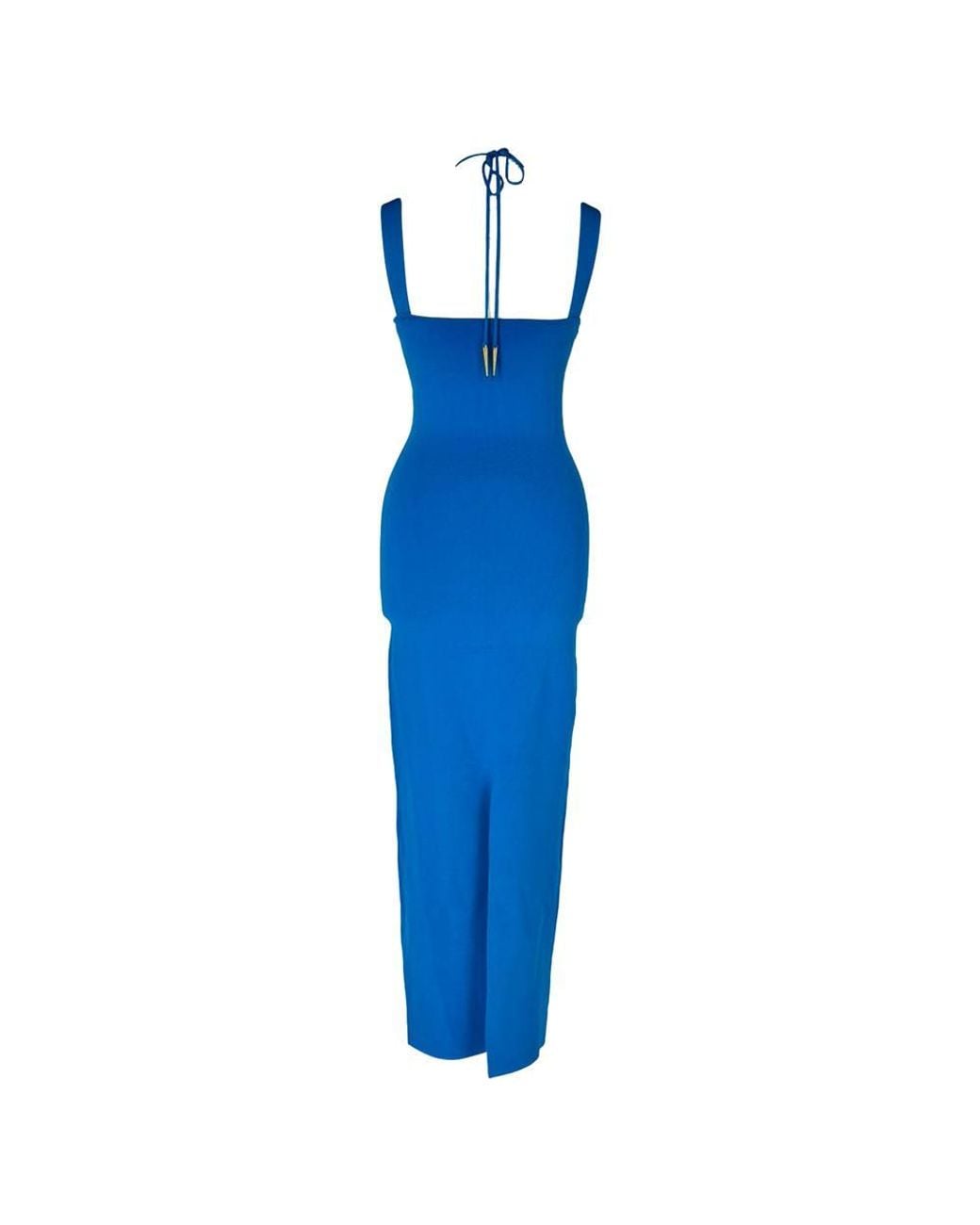 Galvan Blue Preloved London Kali Cutout Midi Dress