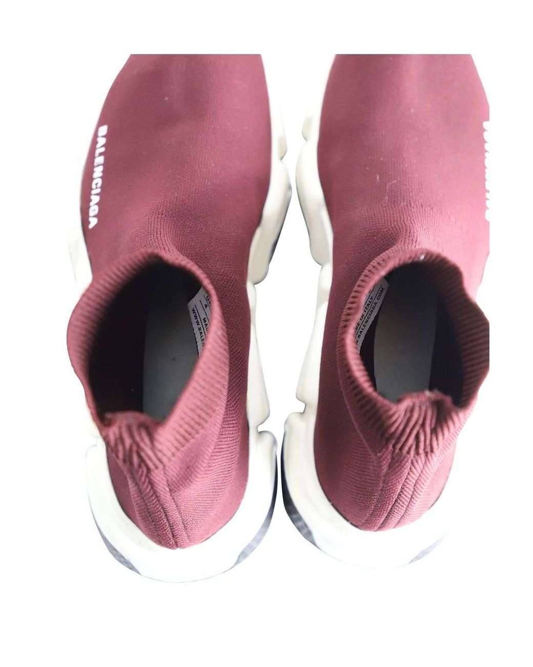 Balenciaga Brown Preloved Speed Sneakers