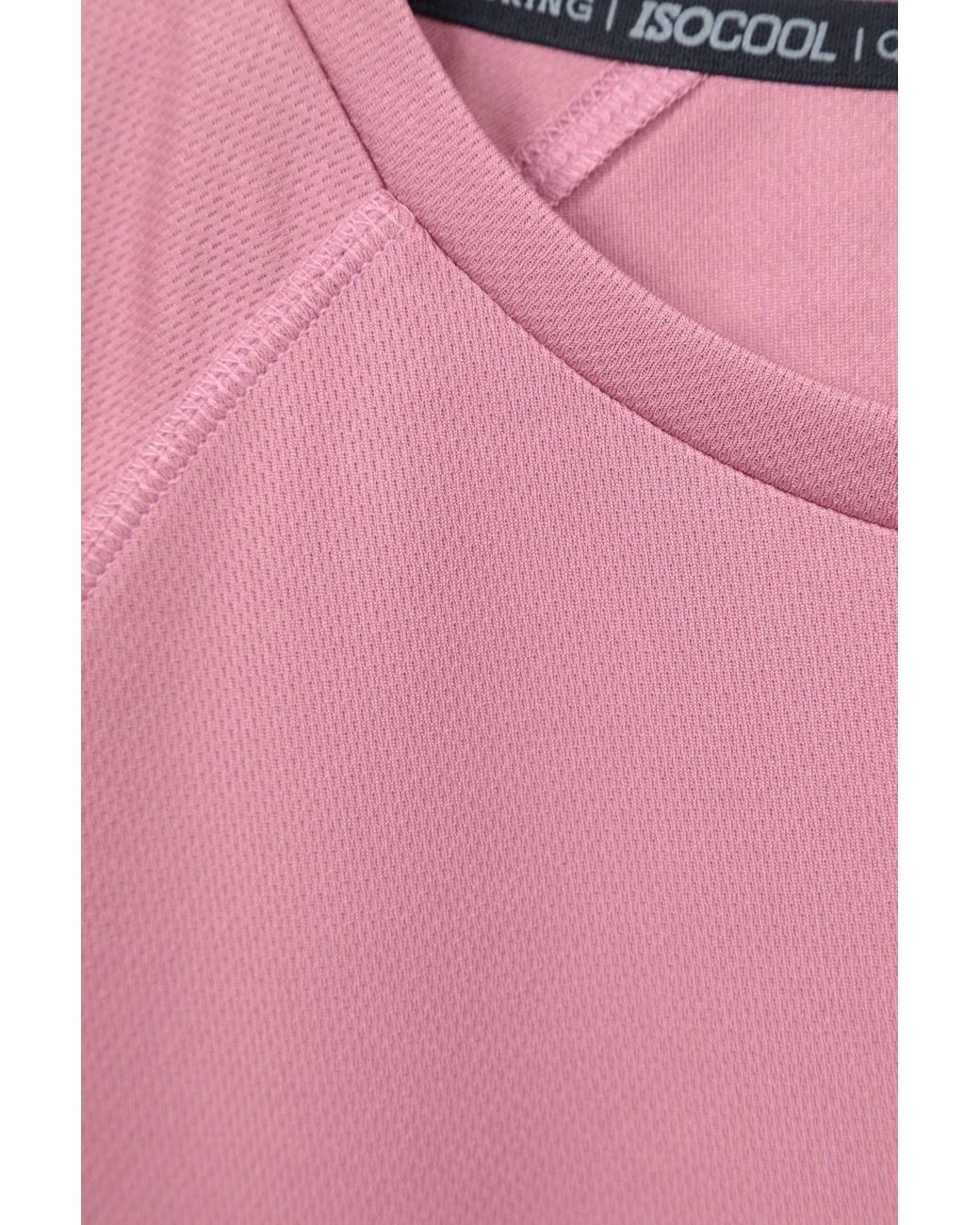 Mountain Warehouse Pink Endurance T-Shirt Lightweight T-Shirt Breathable Top