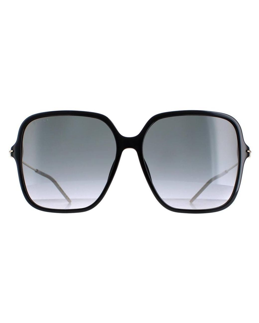 Gucci Black Square Shiny & Gradient Gg1267S