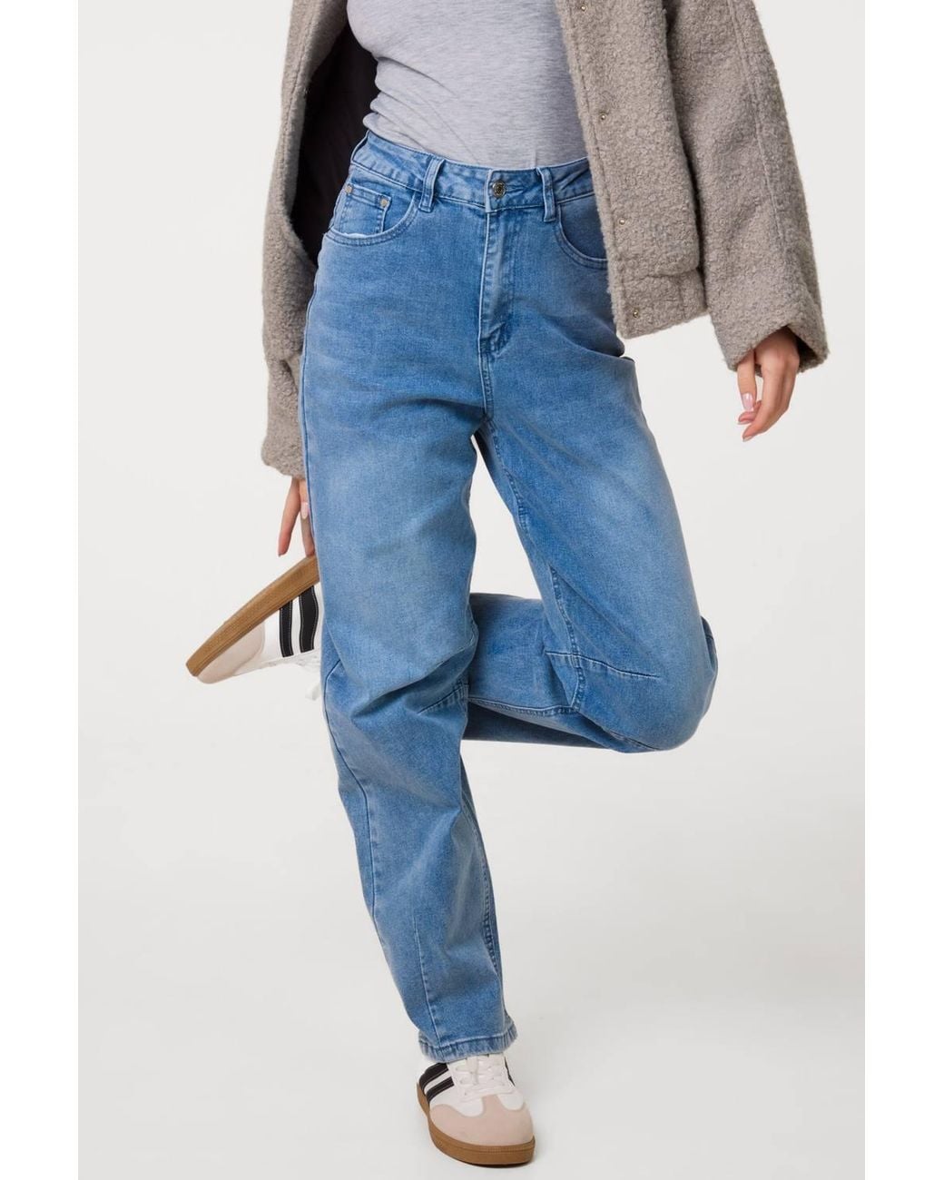 Pink Vanilla Blue Washed Denim Jeans